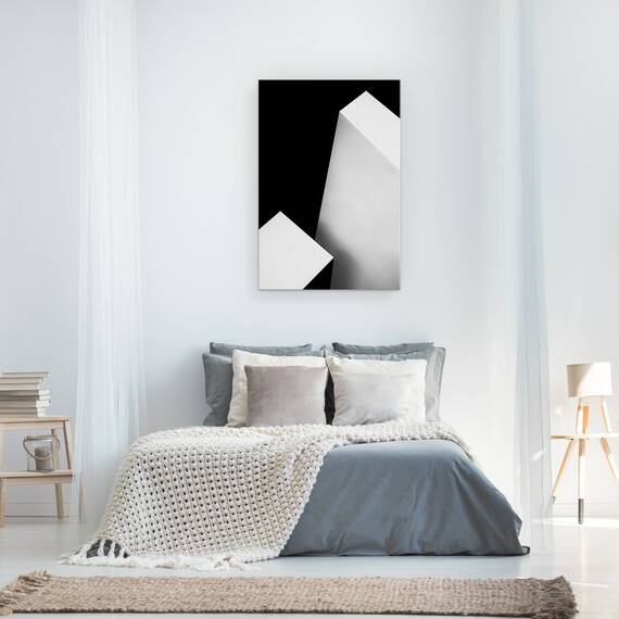 Tablou Canvas - Nero Bianco, Marime: 40 x 60 cm - 3- Roveli