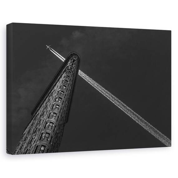 Tablou Canvas - New York - Traversare La Flatiron, Marime: 40 x 60 cm - - Roveli