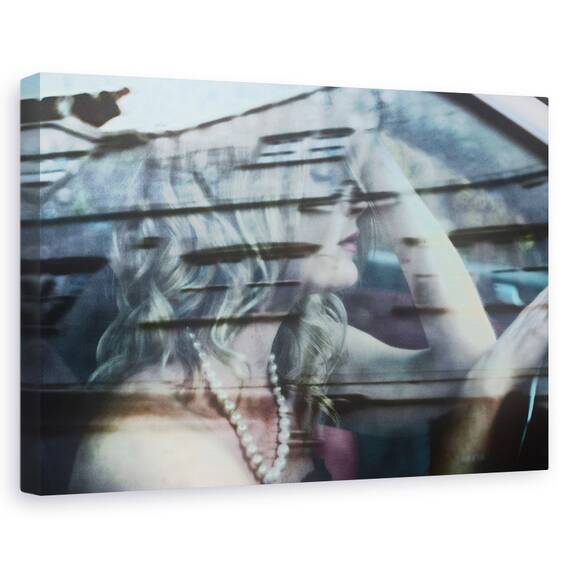 Tablou Canvas - Plimbare Posomorata, Marime: 40 x 60 cm - - Roveli