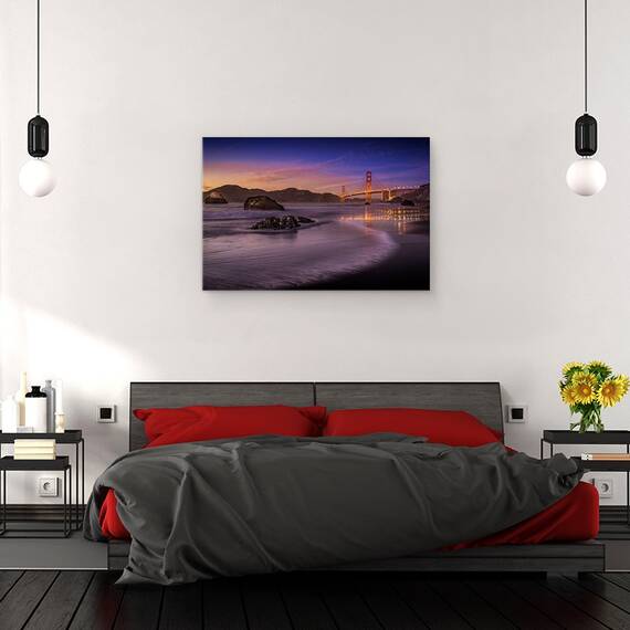 Tablou Canvas - Podul Golden Gate In Lumina Zilei, Marime: 40 x 60 cm - 3- Roveli