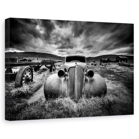 Tablou Canvas - Prea Batran Pentru A Conduce, Marime: 40 x 60 cm - - Roveli