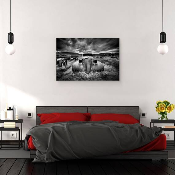Tablou Canvas - Prea Batran Pentru A Conduce, Marime: 40 x 60 cm - 3- Roveli