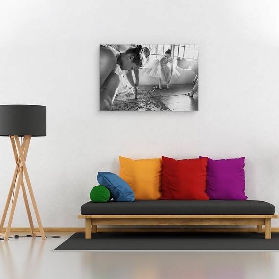 Tablou Canvas - Pregatirea Dansatorilor De Balet, Marime: 40 x 60 cm - 2- Roveli