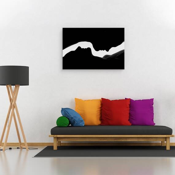 Tablou Canvas - Profilurile A Doua Femei, Marime: 40 x 60 cm - 2- Roveli