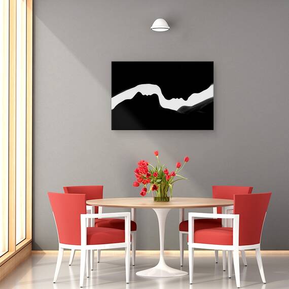 Tablou Canvas - Profilurile A Doua Femei, Marime: 40 x 60 cm - 4- Roveli