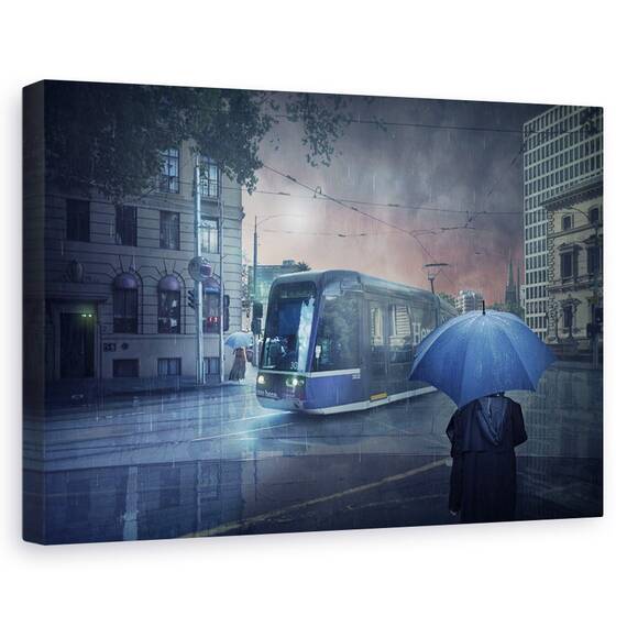 Tablou Canvas - Ramas-Bun Prelungit, Marime: 40 x 60 cm - - Roveli