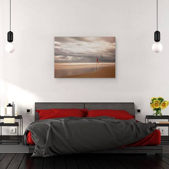 Tablou Canvas - Rosu, Marime: 40 x 60 cm - 3- Roveli