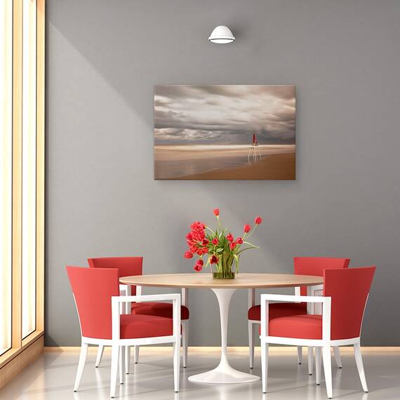 Tablou Canvas - Rosu, Marime: 40 x 60 cm - 4- Roveli