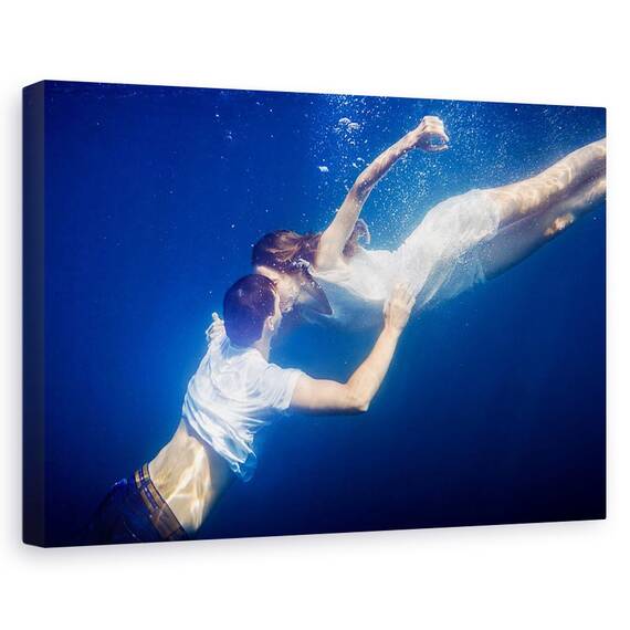 Tablou Canvas - Sarut, Marime: 40 x 60 cm - - Roveli
