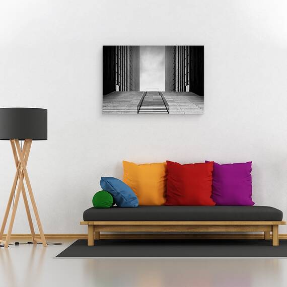 Tablou Canvas - Scara Catre Nimic, Marime: 40 x 60 cm - 2- Roveli
