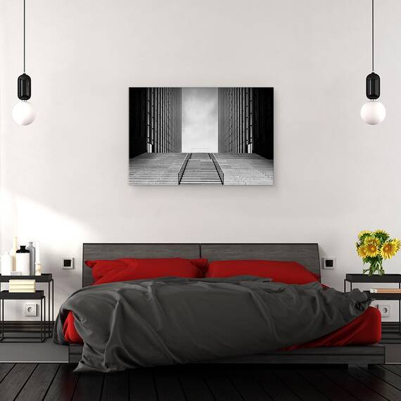 Tablou Canvas - Scara Catre Nimic, Marime: 40 x 60 cm - 3- Roveli