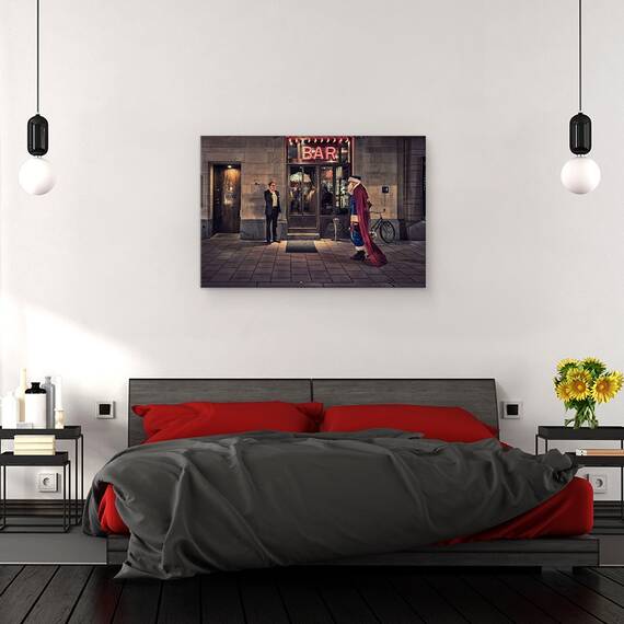 Tablou Canvas - Supersanta, Marime: 40 x 60 cm - 3- Roveli