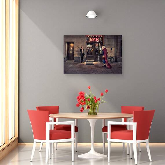 Tablou Canvas - Supersanta, Marime: 40 x 60 cm - 4- Roveli