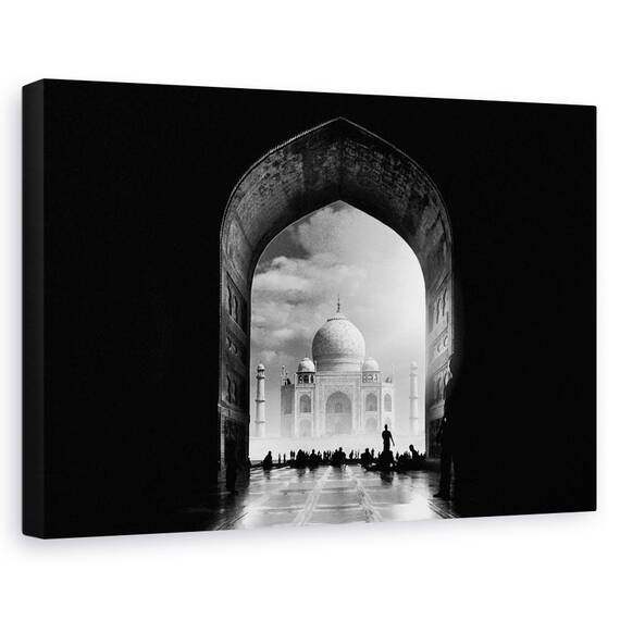 Tablou Canvas - Taj Mahal, Marime: 40 x 60 cm - - Roveli
