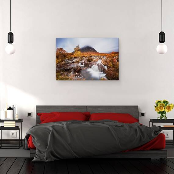 Tablou Canvas - Toamna In Glencoe, Marime: 40 x 60 cm - 3- Roveli
