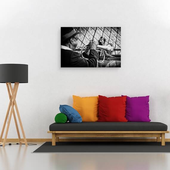 Tablou Canvas - Trompeta A-Go-Go, Marime: 40 x 60 cm - 2- Roveli