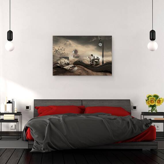 Tablou Canvas - Ultimul Pasager, Marime: 40 x 60 cm - 3- Roveli