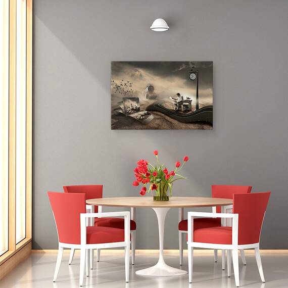Tablou Canvas - Ultimul Pasager, Marime: 40 x 60 cm - 4- Roveli