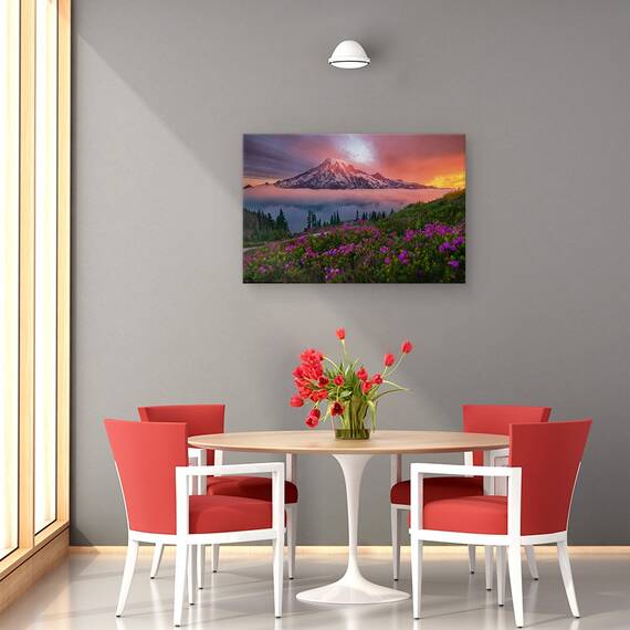 Tablou Canvas - Un Moment In Timp, Marime: 40 x 60 cm - 4- Roveli