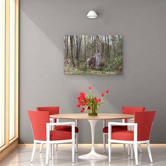 Tablou Canvas - Vis, Marime: 40 x 60 cm - 4- Roveli