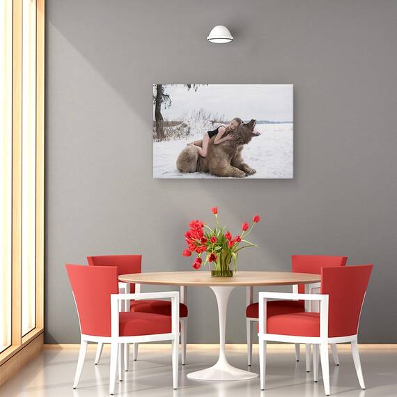 Tablou Canvas - Vis, Marime: 40 x 60 cm - 4- Roveli