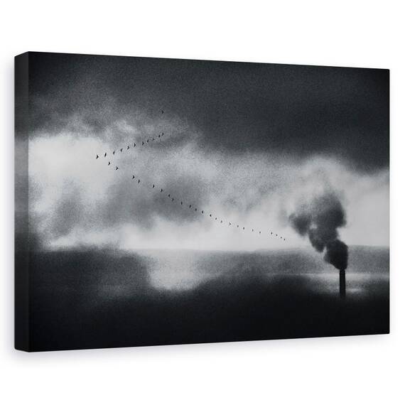 Tablou Canvas - Vizitatori Tarzii, Marime: 40 x 60 cm - - Roveli