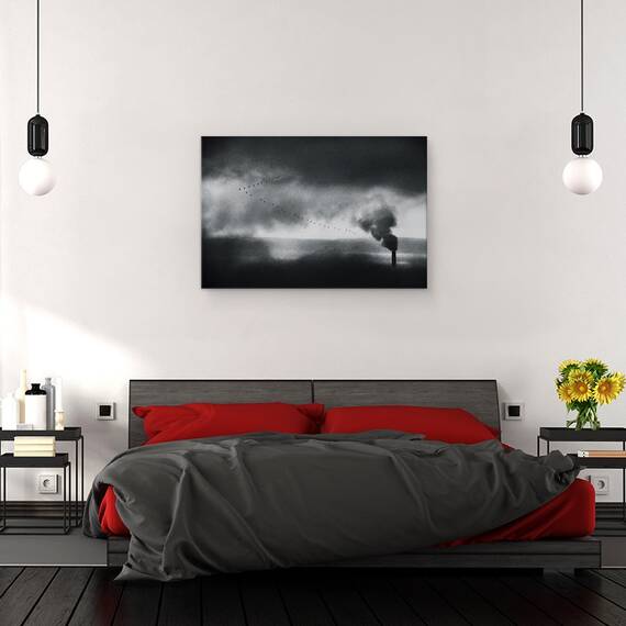 Tablou Canvas - Vizitatori Tarzii, Marime: 40 x 60 cm - 3- Roveli