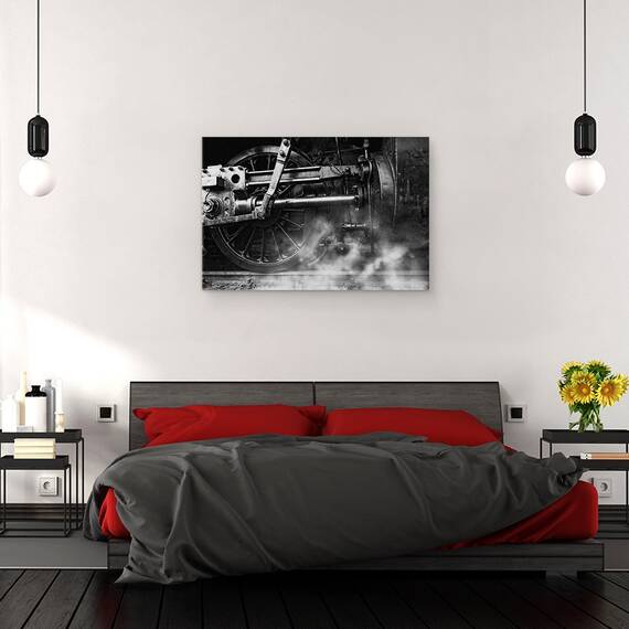Tablou Canvas - Aburul Locomotivei, Marime: 40 x 60 cm - 3- Roveli
