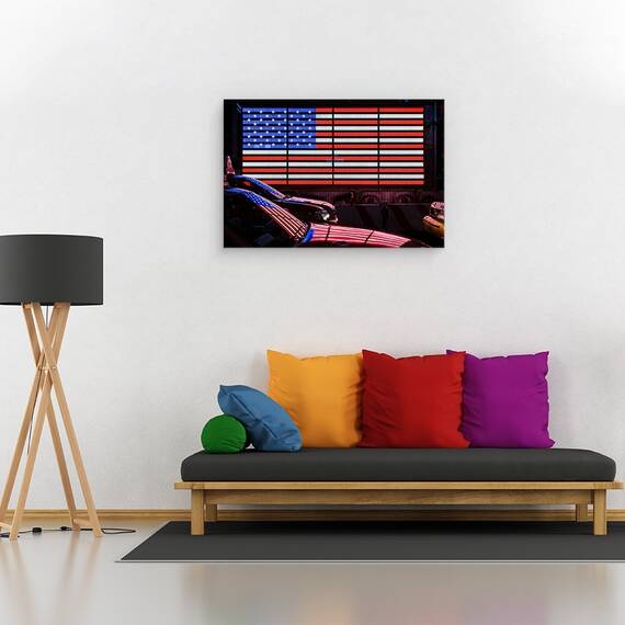 Tablou Canvas - America E Cu Ochii Pe Tine, Marime: 40 x 60 cm - 2- Roveli