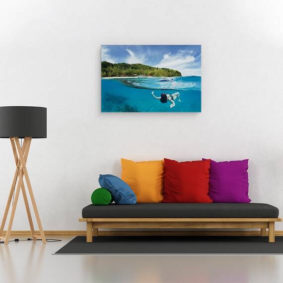 Tablou Canvas - Atingerea Paradisului, Marime: 40 x 60 cm - 2- Roveli