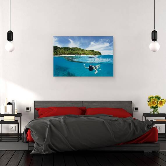 Tablou Canvas - Atingerea Paradisului, Marime: 40 x 60 cm - 3- Roveli