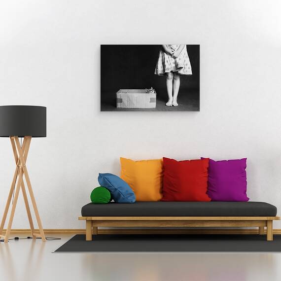 Tablou Canvas - Bun Venit, Marime: 40 x 60 cm - 2- Roveli