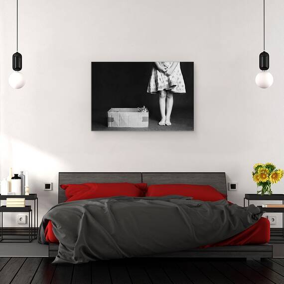Tablou Canvas - Bun Venit, Marime: 40 x 60 cm - 3- Roveli