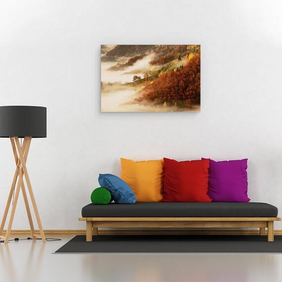 Tablou Canvas - Ceata De Noiembrie, Marime: 40 x 60 cm - 2- Roveli