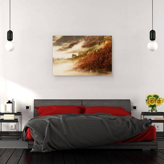 Tablou Canvas - Ceata De Noiembrie, Marime: 40 x 60 cm - 3- Roveli