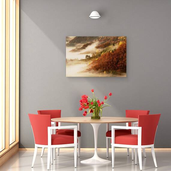 Tablou Canvas - Ceata De Noiembrie, Marime: 40 x 60 cm - 4- Roveli