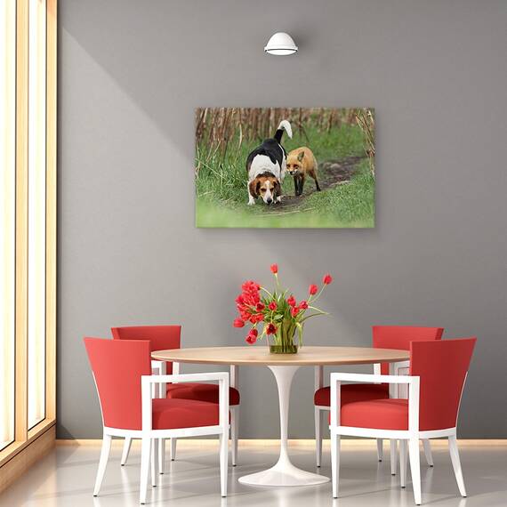 Tablou Canvas - Cel Mai Rau Caine De Vanatoare Din Lume, Marime: 40 x 60 cm - 2- Roveli