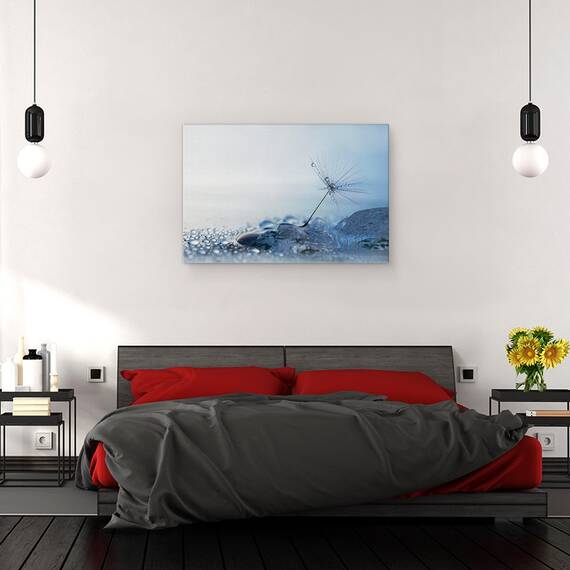 Tablou Canvas - Dimineata Albastra, Marime: 40 x 60 cm - 3- Roveli