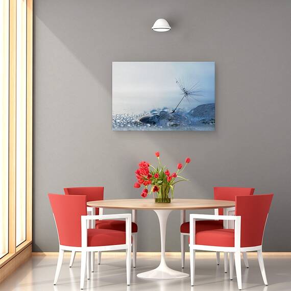 Tablou Canvas - Dimineata Albastra, Marime: 40 x 60 cm - 4- Roveli