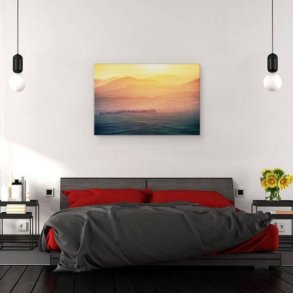 Tablou Canvas - Dimineata De Vis, Marime: 40 x 60 cm - 3- Roveli