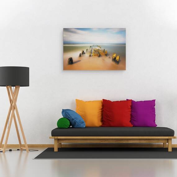 Tablou Canvas - Drum Maritim, Marime: 40 x 60 cm - 2- Roveli