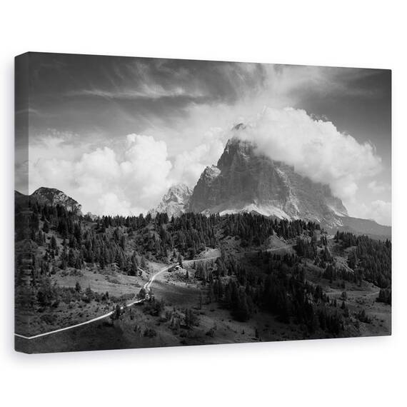 Tablou Canvas - Drum Spre Muntele Fumuriu, Marime: 40 x 60 cm - - Roveli