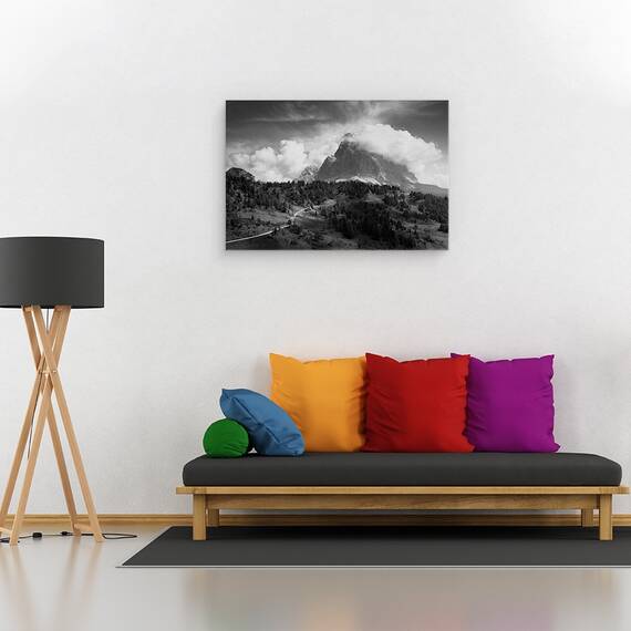 Tablou Canvas - Drum Spre Muntele Fumuriu, Marime: 40 x 60 cm - 2- Roveli