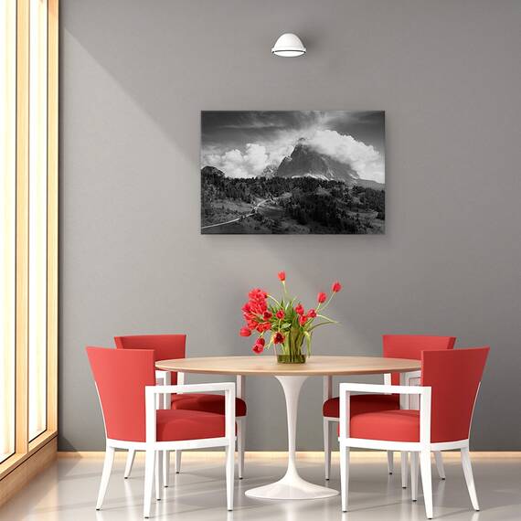 Tablou Canvas - Drum Spre Muntele Fumuriu, Marime: 40 x 60 cm - 4- Roveli