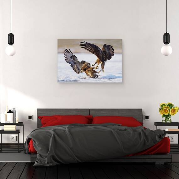 Tablou Canvas - Duel, Marime: 40 x 60 cm - 3- Roveli