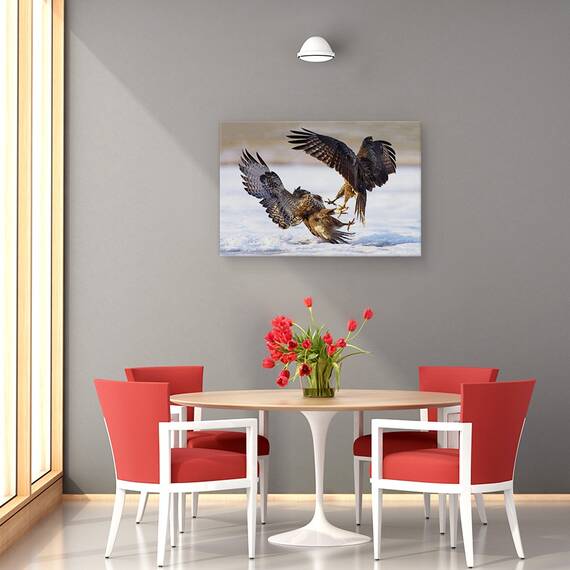 Tablou Canvas - Duel, Marime: 40 x 60 cm - 4- Roveli