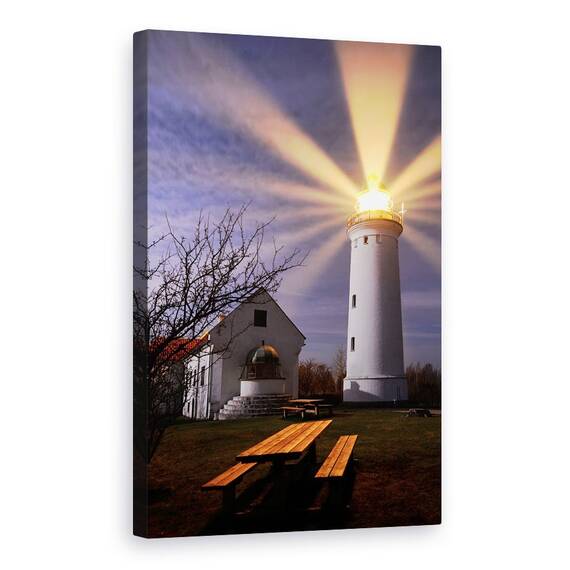 Tablou Canvas - Far, Marime: 40 x 60 cm - - Roveli
