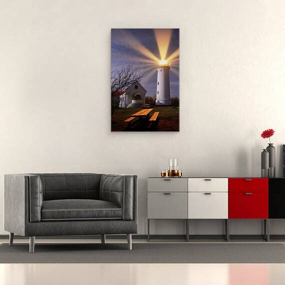 Tablou Canvas - Far, Marime: 40 x 60 cm - 2- Roveli