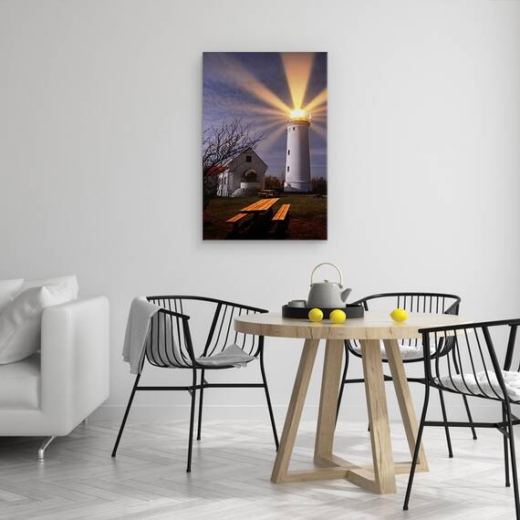 Tablou Canvas - Far, Marime: 40 x 60 cm - 4- Roveli
