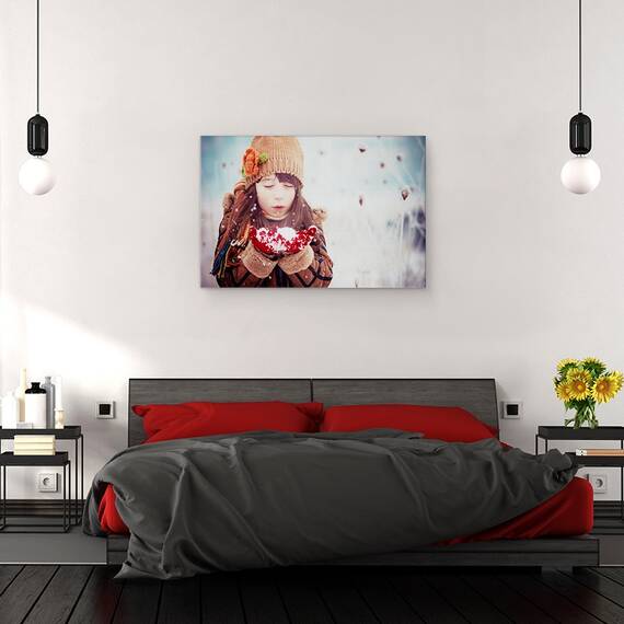 Tablou Canvas - Fata, Marime: 40 x 60 cm - 3- Roveli